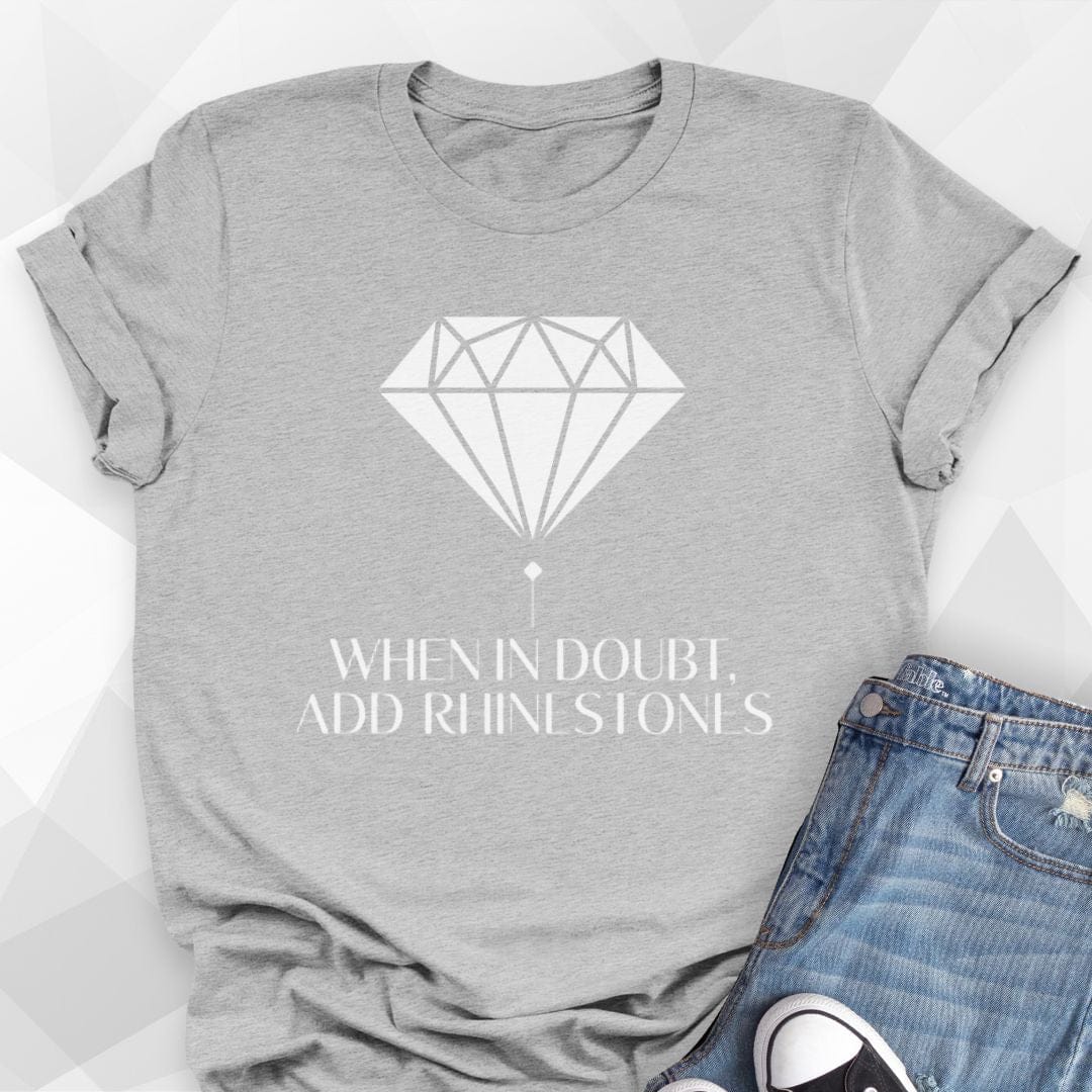 Add Rhinestones T-shirt