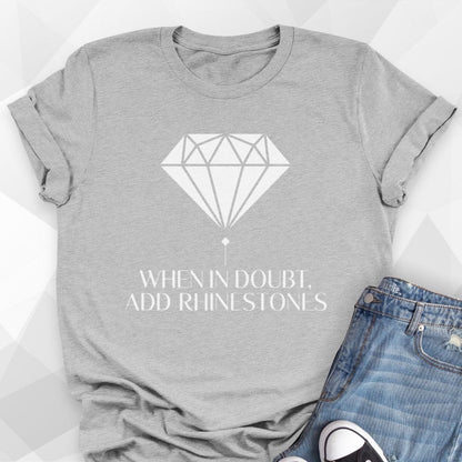 Add Rhinestones T-shirt