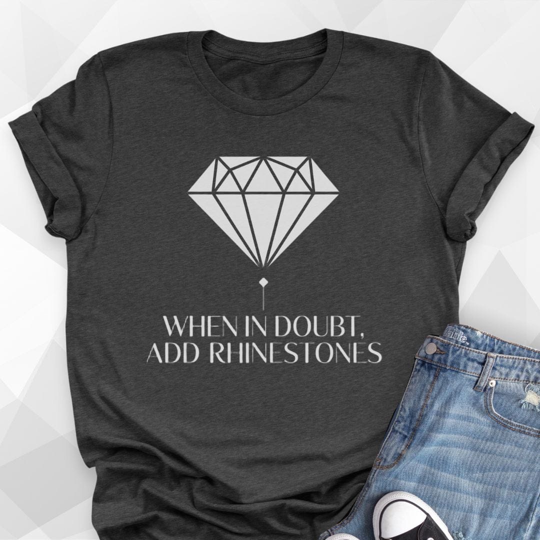 Add Rhinestones T-shirt