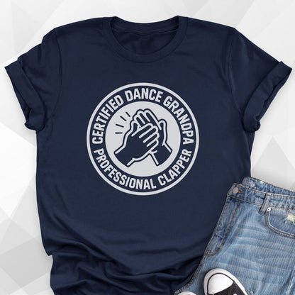 Certified Dance Grandpa T-shirt