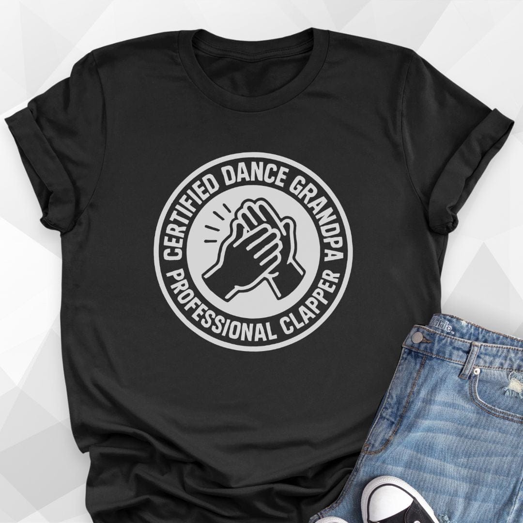 Certified Dance Grandpa T-shirt