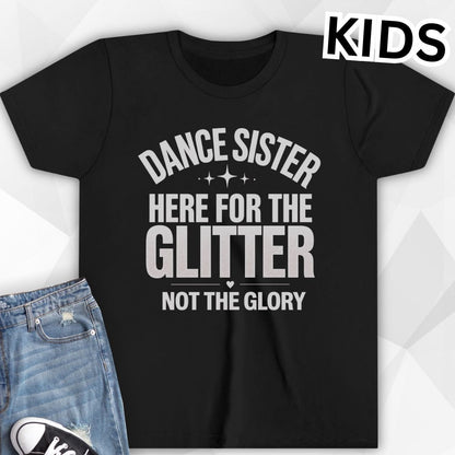KIDS Here for the Glitter T-Shirt