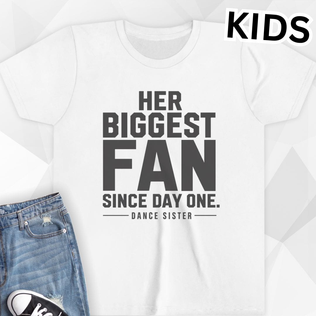 KIDS Her Biggest Fan T-Shirt