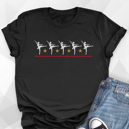 Five Dancers Stars T-Shirt