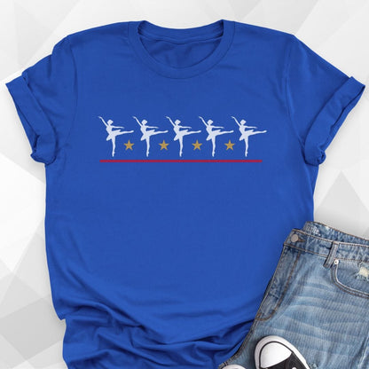 Five Dancers Stars T-Shirt