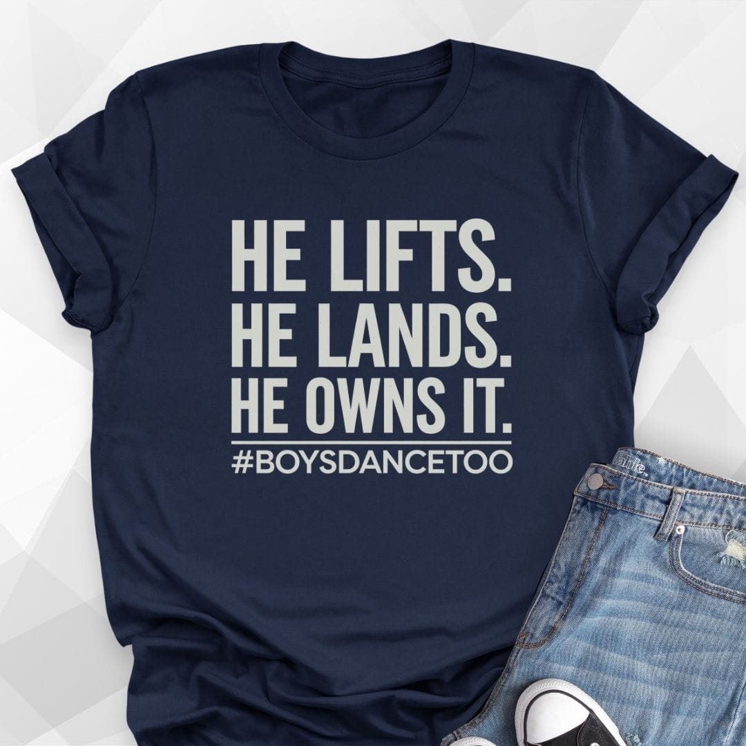 He Lifts T-Shirt