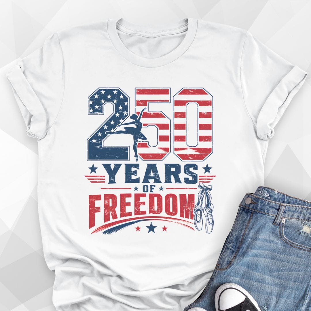 Freedom White T-Shirt