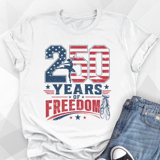 Freedom White T-Shirt