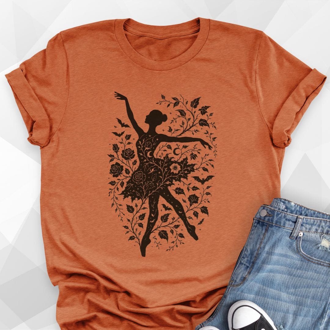 Ballerina Halloween T-shirt