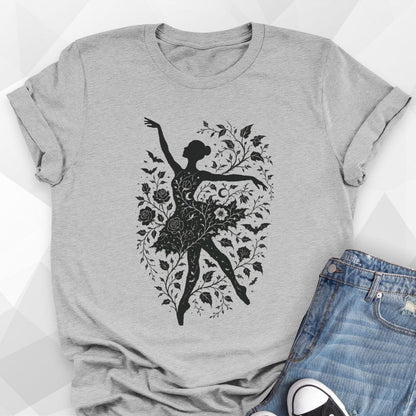 Ballerina Halloween T-shirt