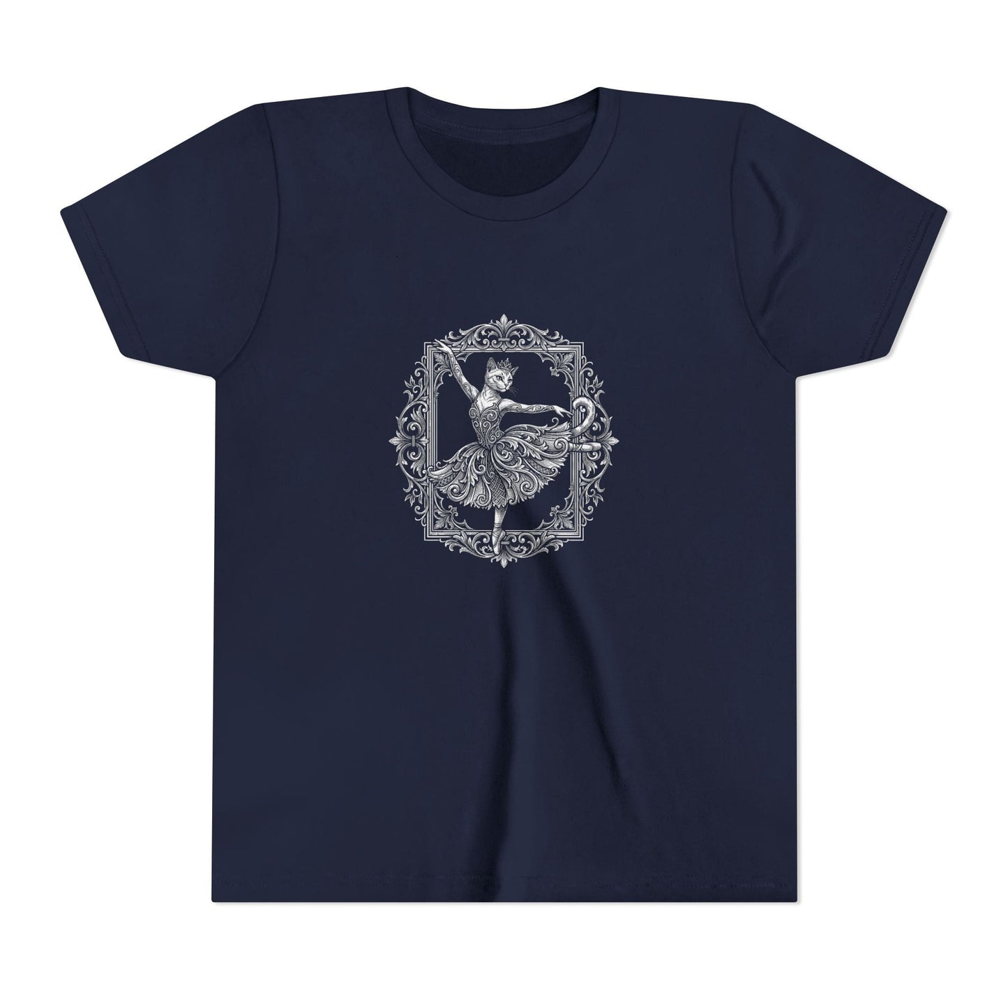 KIDS Elegant Ballerina Cat T-Shirt