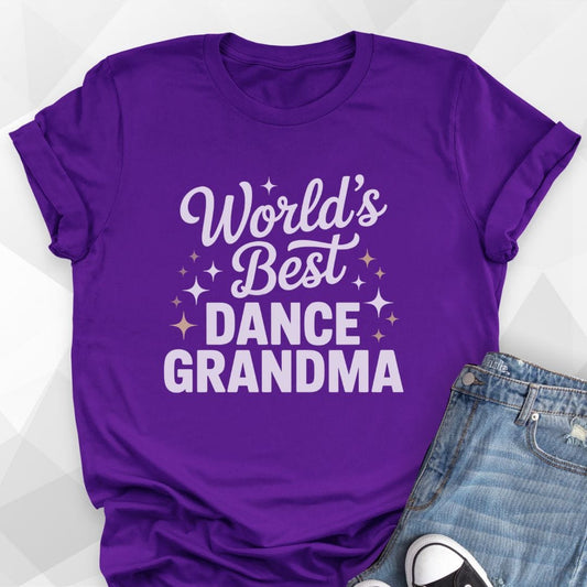 World's Best Dance Grandma T-shirt