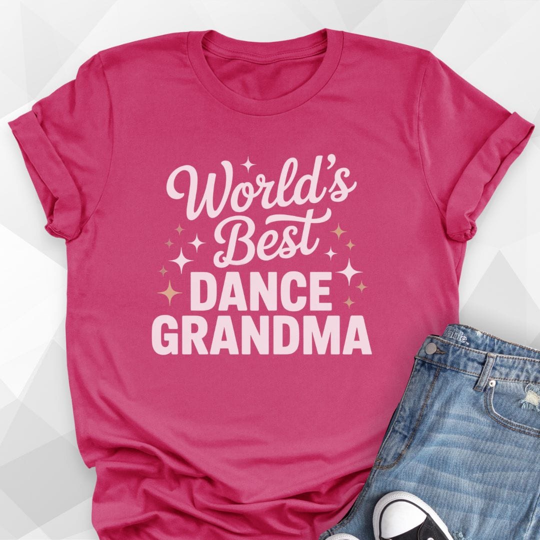 World's Best Dance Grandma T-shirt