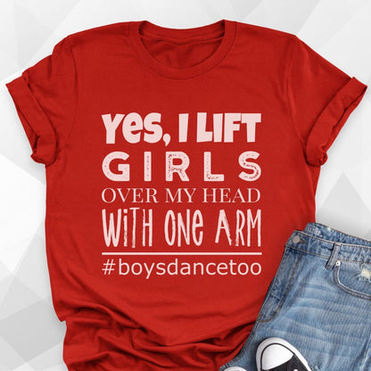 Yes I Lift, Male Dancer T-Shirt