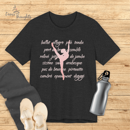 Ballet Terminology T-Shirt