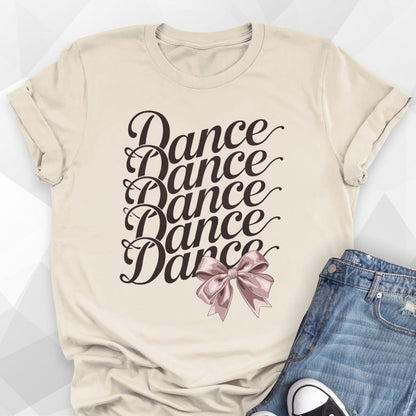 Dance Pink Bow T-shirt