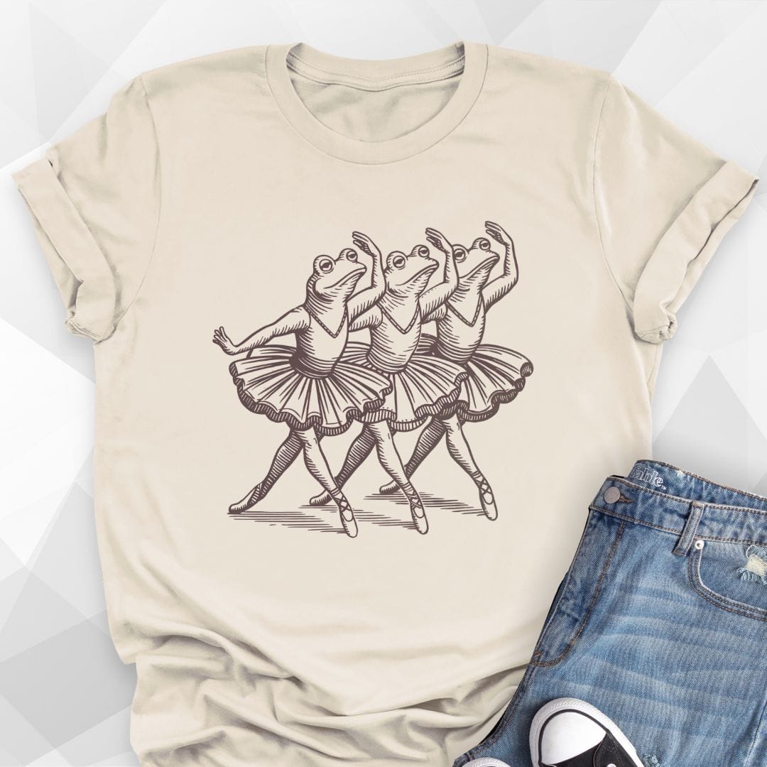 Ballerina Frogs T-shirt