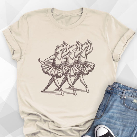 Ballerina Frogs T-shirt