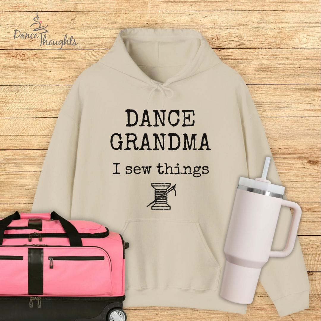 Dance Grandma, I Sew Things Hoodie