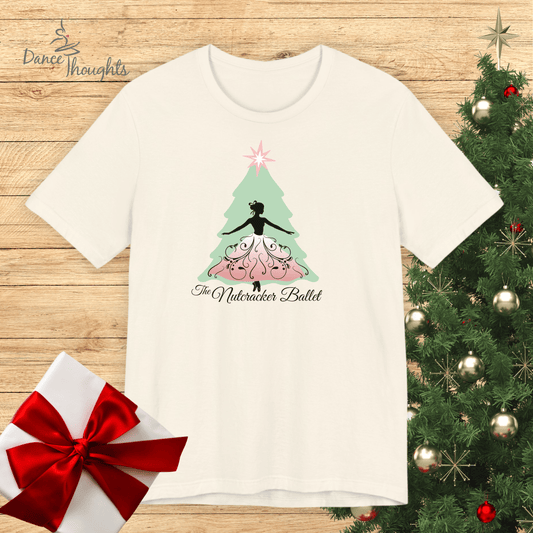 Nutcracker Christmas Tree Design T-shirt