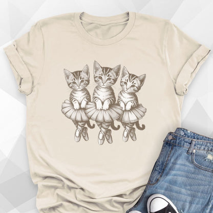 Ballerina Kittens T-shirt