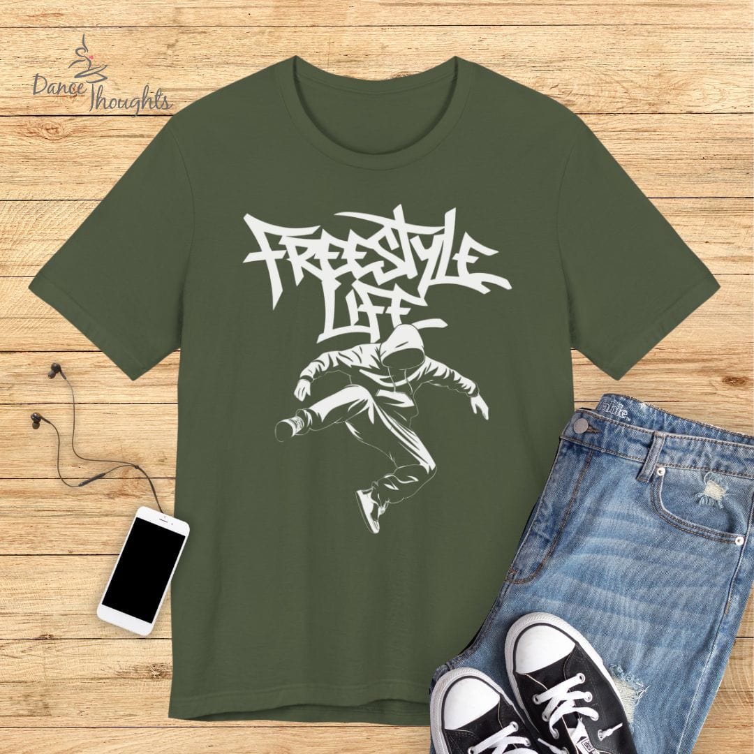 Freestyle Life T-Shirt-T-Shirt-Dance Thoughts