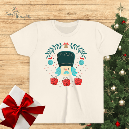 KIDS Modern Teal Nutcracker Design, T-shirt