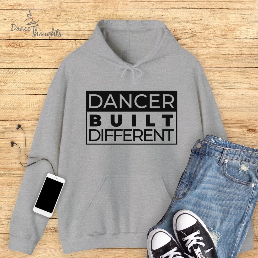 Dancer Built Different Hoodie