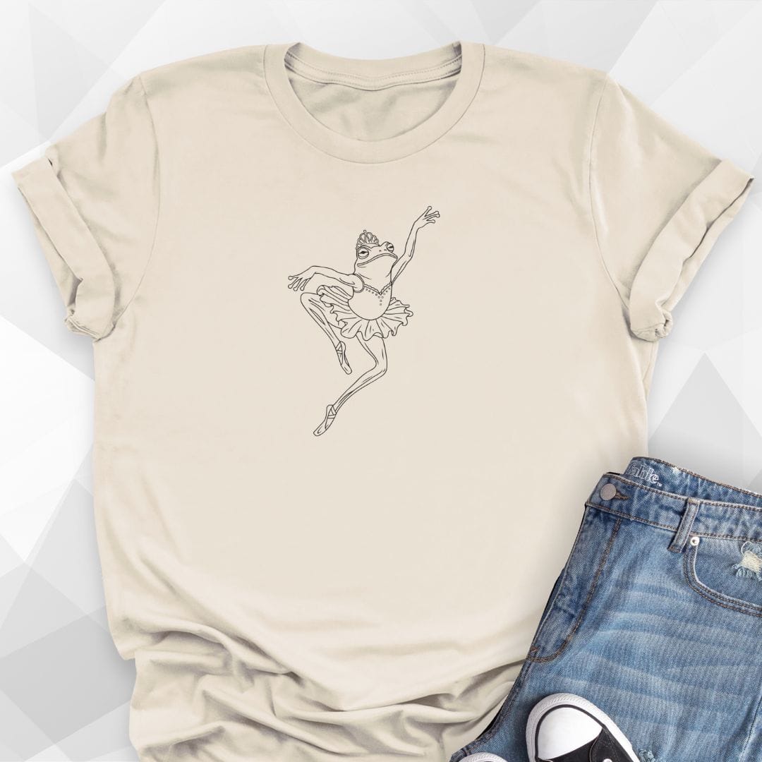 Ballerina Frog T-shirt
