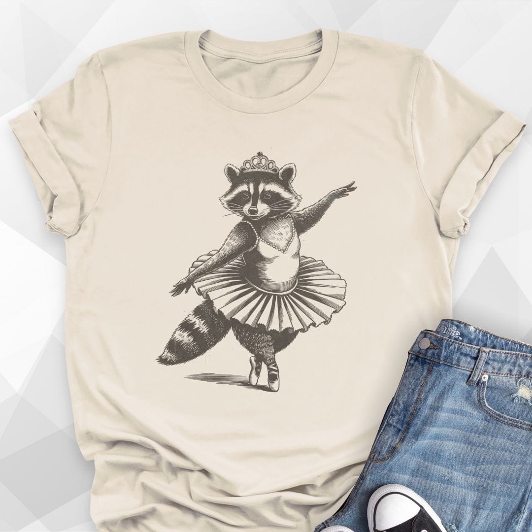 Raccoon Ballerina T-shirt