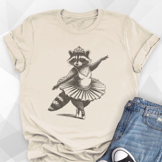 Raccoon Ballerina T-shirt