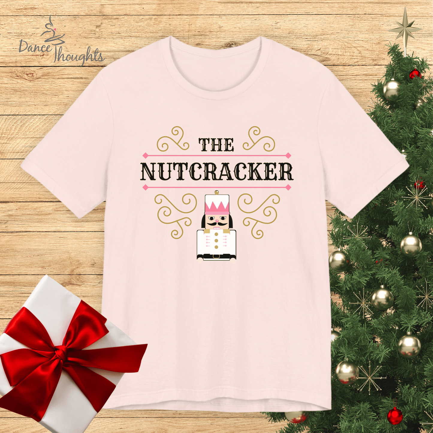 Pretty Pink Nutcracker Design T-shirt