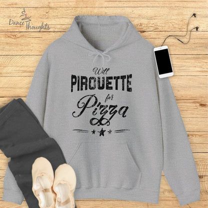 Pirouette For Pizza Hoodie