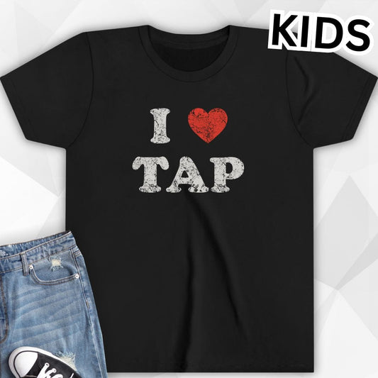KIDS I Heart Tap T-Shirt