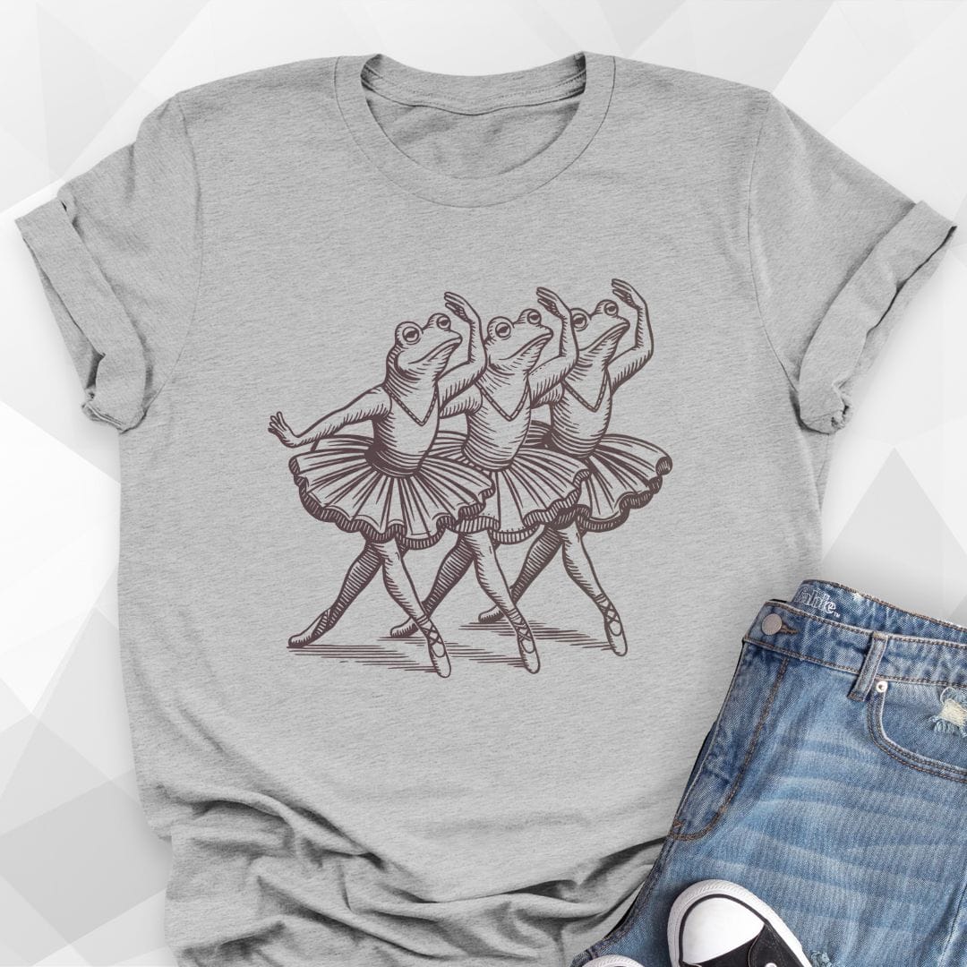 Ballerina Frogs T-shirt