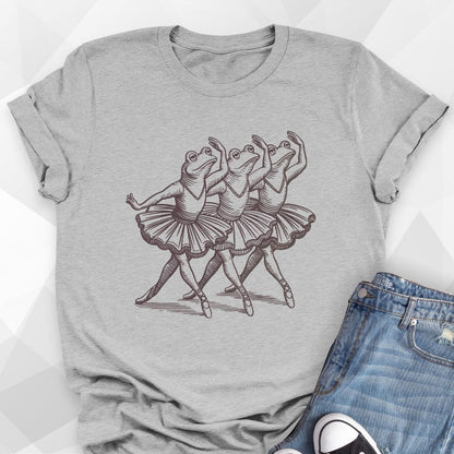 Ballerina Frogs T-shirt