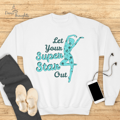 KIDS Let Your Super Star Out Sweatshirt