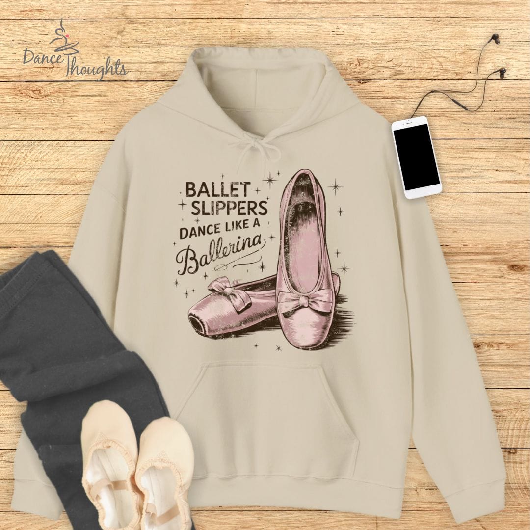 Vintage Ballet Slippers Hoodie