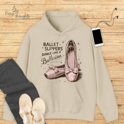 Vintage Ballet Slippers Hoodie