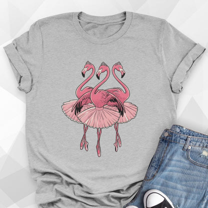 Ballerina Flamingos T-shirt
