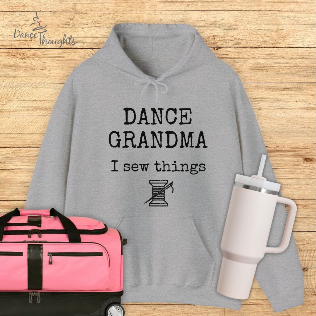 Dance Grandma, I Sew Things Hoodie