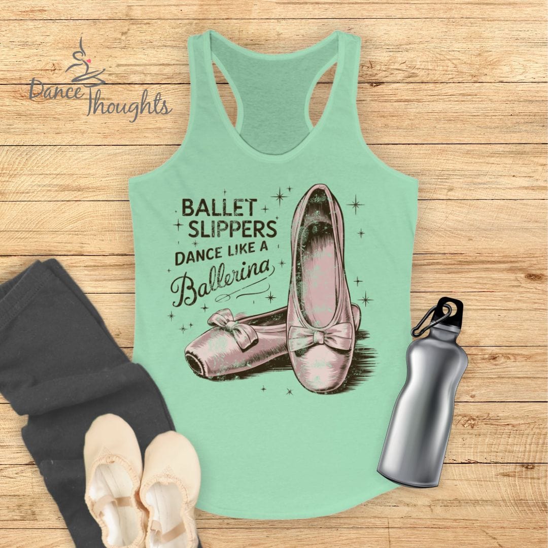 Vintage Ballet Slippers Tank Top