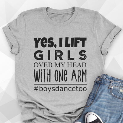 Yes I Lift, Male Dancer T-Shirt