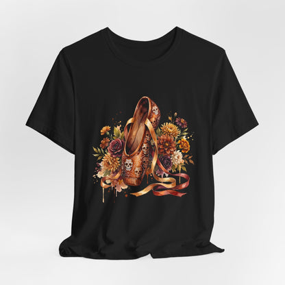 Sugar Skull Pointe Shoe T-Shirt