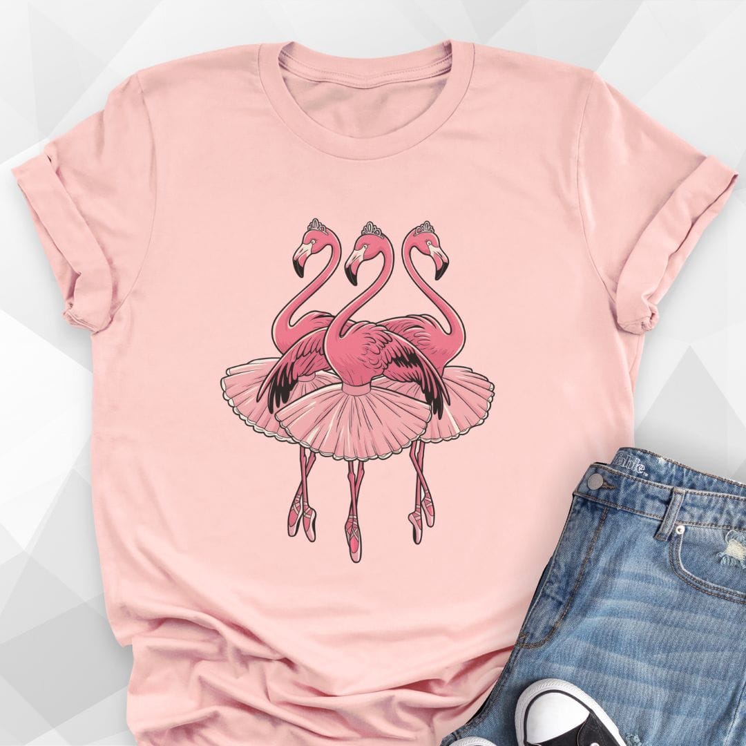 Ballerina Flamingos T-shirt