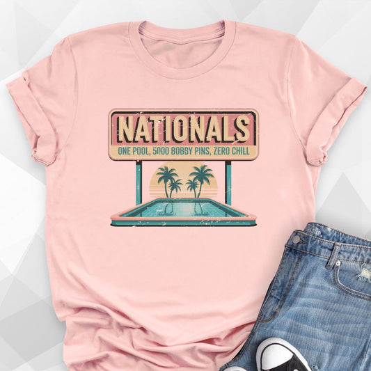 One Pool, 5000 Bobby Pins T-shirt