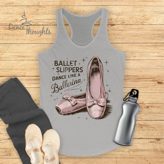 Vintage Ballet Slippers Tank Top