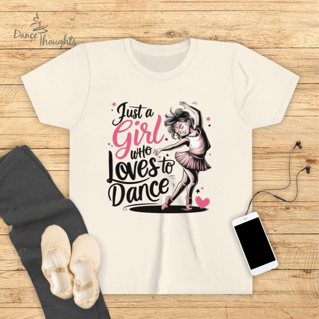 KIDS Just A Girl Who Loves To Dance T-shirt