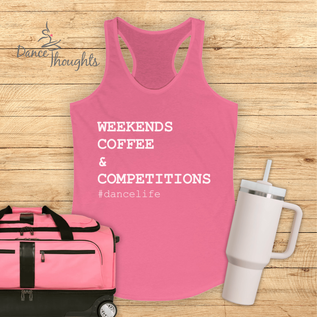 Weekends, Coffee, & Competitions Tank Top