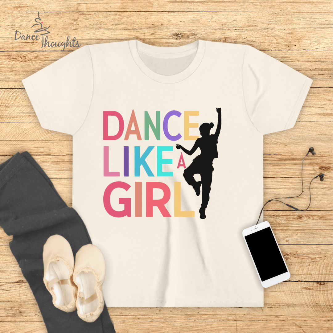 KIDS Dance Like A Girl T-shirt